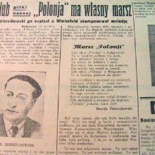 Hymn wraca na Sportową – piłkarze dali przykład! | Polonia 1920